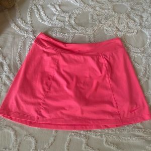 Nike hot pink tennis skirt, size medium.